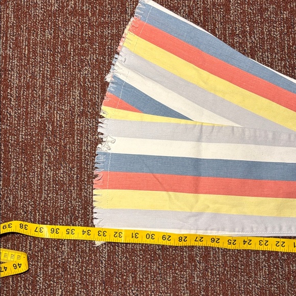 Saints & hearts colorful striped bell bottom pants high waisted dramatic bells - Picture 12 of 14